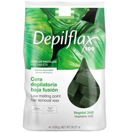  Ceara elastica 1kg refolosibila Verde - Depilflax, fig. 1 