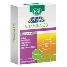  Vitamina D3 2000 UI, 30 microtablete, Esi Spa, fig. 1 